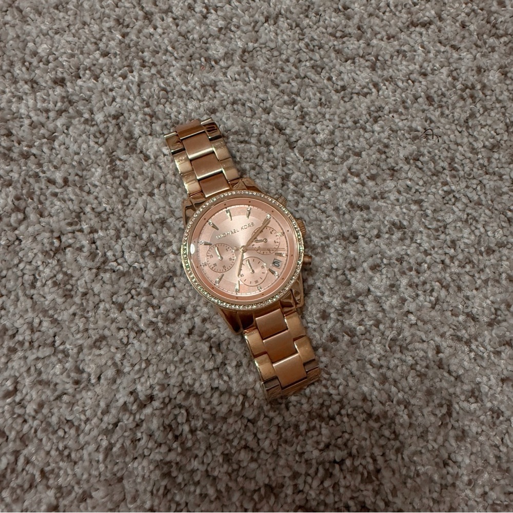 Michael Kors Rose Gold Watch